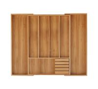 Relaxdays Range-couvert bambou extensible