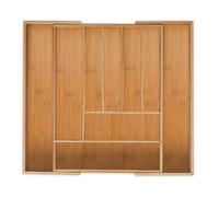 Relaxdays Range-couvert bambou extensible
