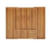Relaxdays Range-couvert bambou extensible
