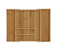 Relaxdays Range-couvert bambou extensible