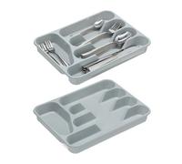 Relaxdays Range-couverts lot de 2