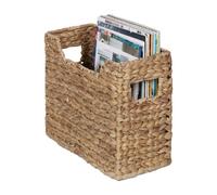 Relaxdays Range-revues en jacinthe d’eau