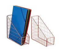 Relaxdays Range-revues en lot de 2