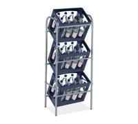 Relaxdays Rangement bouteilles pour 3 caisses