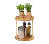 Relaxdays Rangement épices 2 plateaux
