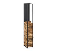 Relaxdays Rangement haut pour bois de cheminée
