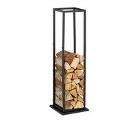 Relaxdays Rangement haut pour bois de cheminée