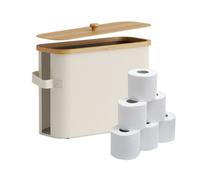 Relaxdays Rangement papier toilette, 12 rouleaux