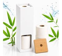 Relaxdays Rangement papier toilette (4 rouleaux)