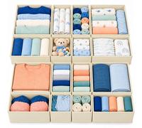 Relaxdays Rangement tiroirs, lot de 16