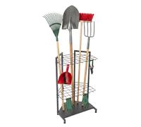Relaxdays Râtelier pour 34 outils de jardin