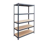 Relaxdays Rayonnage métal 5 niveaux