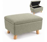 Relaxdays Repose-pieds avec rangement