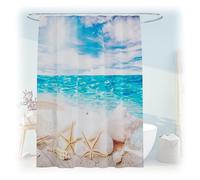 Relaxdays Rideau de douche 180 x 200 cm