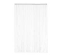 Relaxdays Rideau de fils blanc en lot de 3