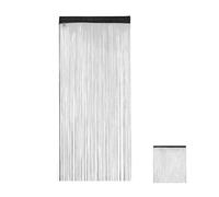 Relaxdays Rideau fils noir