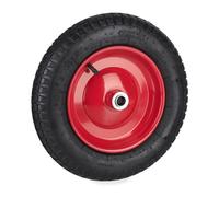 Relaxdays Roue de brouette 3.00-8 pneumatique