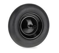 Relaxdays Roue de brouette 3.50-8 avec axe fixe