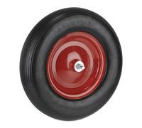 Relaxdays Roue de brouette avec axe 4.80 4.00-8