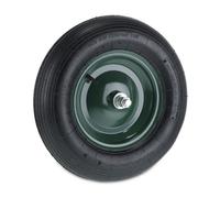 Relaxdays Roue de brouette avec axe 4.80 4.00-8