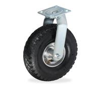 Relaxdays Roue pivotante 3.00-4 pneumatique