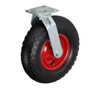 Relaxdays Roue pivotante 3.50-6 pneumatique