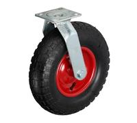 Relaxdays Roue pivotante 3.50-6 pneumatique