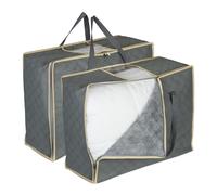Relaxdays Sac de rangement couettes - 2 pcs