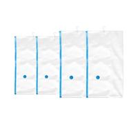 Relaxdays Lot de 4 sacs sous vide vêtements