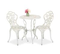 Relaxdays Salon de jardin pour 2 personnes