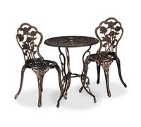 Relaxdays Salon de jardin pour 2 personnes