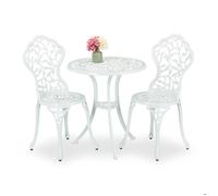 Relaxdays Salon de jardin pour 2 personnes