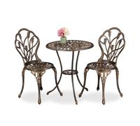 Relaxdays Salon de jardin pour 2 personnes