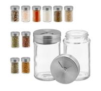 Relaxdays Saupoudreuse à épices lot de 12