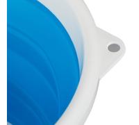 Relaxdays Seau pliable 10 l seau pour nettoyage Camping pliable Anse