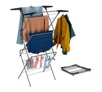 Relaxdays Séchoir à linge pliable