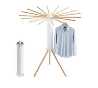Relaxdays Séchoir à linge pliable Oktopus