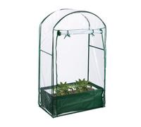 Relaxdays Serre de balcon avec sac de plantation