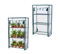 Relaxdays Serre de balcon PVC