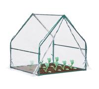 Relaxdays Serre en PVC avec porte