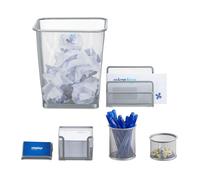 Relaxdays Set 6 fournitures de bureau