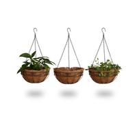 Relaxdays set de 6 fleurs