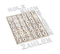 Relaxdays Set de lettres et de chiffres