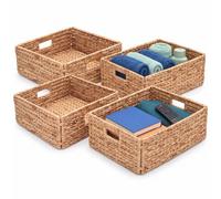 Relaxdays Set paniers jacinthe d'eau