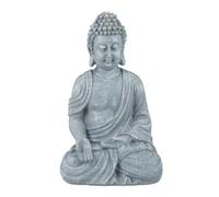 Relaxdays Statue Bouddha assis 18 cm