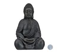 Relaxdays Statue de Bouddha 50 cm