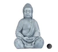 Relaxdays Statue de Bouddha 50 cm