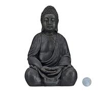 Relaxdays Statue de Bouddha 50 cm