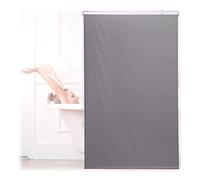 Relaxdays Store de baignoire gris