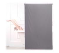 Relaxdays Store de baignoire gris